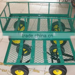 Gardening Trolley Wagon Greenhouse Cart thumbnail-2