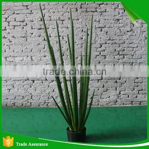 With Pot Direct Sansevieria Snake Grass Artificial Lucky Plants for Home thumbnail-1