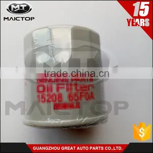 High Performance Automobile Oil Filter Type Oil Filter for Nis San OEM 15208-65F0A thumbnail-3