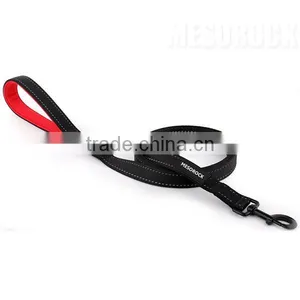 Heavy Duty Reflective Padded Handle Dog Nylon Leash Pet Leash Dog Leash thumbnail-1