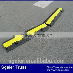 Best Made Multi- Channels Rubber Base Cable Ramp Protector Outdoor Products thumbnail-2
