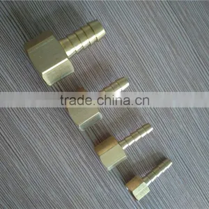 NPT/BSPP/BSPT Brass Hydraulic Female Hose Barb Fitting thumbnail-4