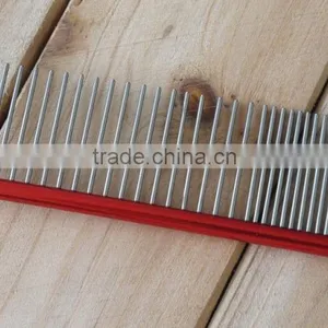 Dog Pet Dead Fur Remove Comb With Colored Handle thumbnail-3
