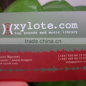 Full Color Printed Clear Business Card/name Card thumbnail-5