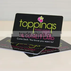 Printable Thin Thickness Black Plastic PVC Card thumbnail-4
