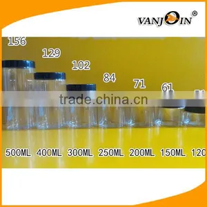 50ml/100ml/120ml/150ml/200ml/250ml Round PET Pharmaceutical Plastic Jar thumbnail-1