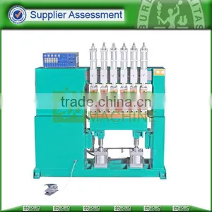 Six Cylinders Multi-points Semi-auto Condenser And Evaporator Welding Machine thumbnail-1