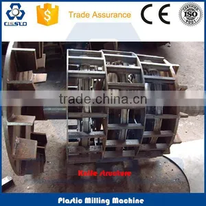 HIGH SPEED PLASTIC PVC, PE, WOOD POWDER PRODUCTION MACHINE thumbnail-3