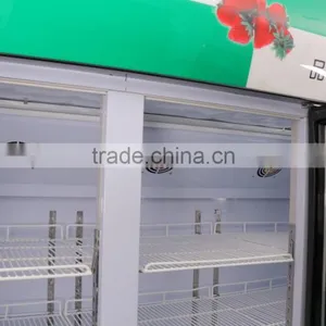2016 Hot Sale Vertical Beer Beverage Coke Display Cooler With CE Certificate Vertical Bottle Display Cooler thumbnail-6