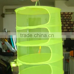 8 Layer Collapsible Hydroponics Grow Tent Hanging Dry Net/Dry Rack thumbnail-1