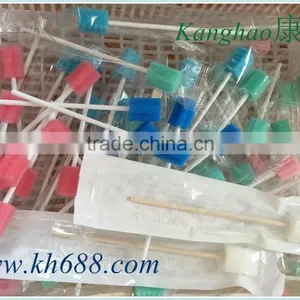 Factory Directly Sell Liquid Filled Foam Swab,sterile Swab, Foam Tipped Oral Swabs,disposable Oral Swabs,medical Foam thumbnail-1
