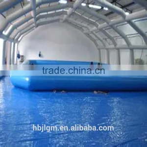 0.9mm PVC Tarpaulin Swimming Pool Fabric thumbnail-1