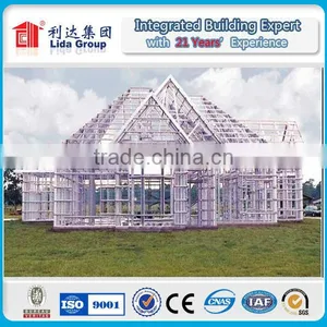 Trendy Design Light Steel Prefabricated Villa thumbnail-2