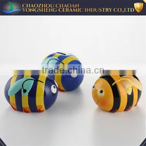 Wholesale Kid's' Favorite Honeybee Ceramic Custom Coin Bank thumbnail-1