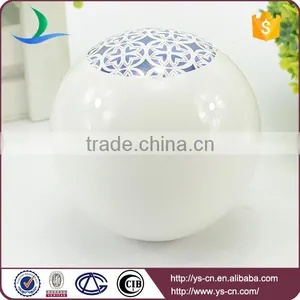 Blue Stripe Ball Design With Modern Style Decoration,low Price Hot Ceramic Decoration thumbnail-1