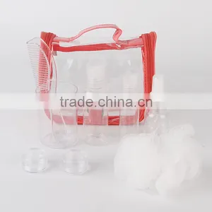 8pcs Kit Travel Bottles Easy Carring Set Leak Proof in Quality Carry On Toiletry Bag thumbnail-2