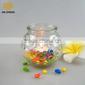 Alabaster Glass Candle Holder Wholesale thumbnail-1