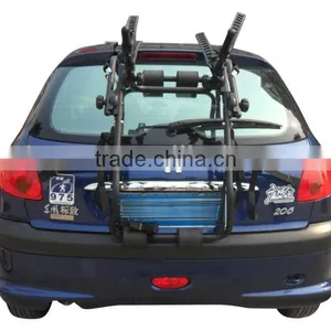 Hitch Mounted Bicycle and Cargo Carriers, Bike Car Carrier for 2 Bikes thumbnail-1