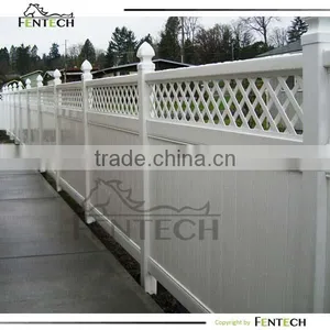 Customzied Cheap Plastic Fence Profile Factory thumbnail-1