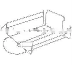 C8533 Steel Slatwall Hat Rack thumbnail-1