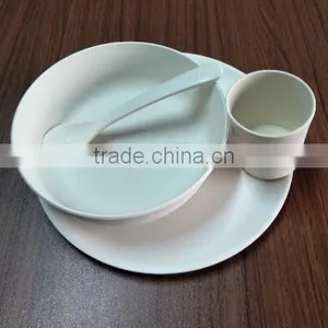 New 2016 China Product Bamboo Fiber Tableware,Dinner Plates/bowl thumbnail-2