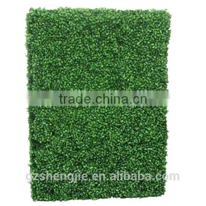 LXY072019 Christmas Decoration Plastic Green Fence Artificial Boxwood Hedge thumbnail-1