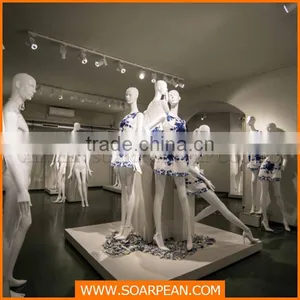 Clothing Store Window Display Fiberglass Female Full Body Mannequin thumbnail-1