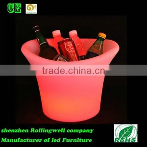LED Furniture Standing Led Ice Bucket Belvedere Vodka Bottle Ice Bucket thumbnail-1