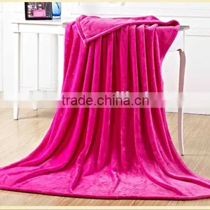 Factory Top High Quality Soft Comfortable Anti Pilling Any Size Color Flannel Blanket thumbnail-6