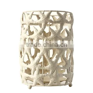 New Design European Style Wrought Iron Creative Candlestick for Home Decoration the Star of the Sea Romantic Candle Holders thumbnail-4