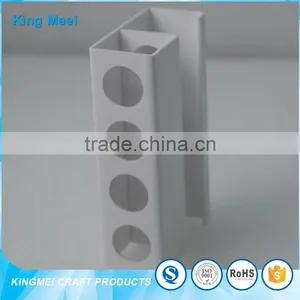 White Acrylic Nails Stair Step Cosmetic Display thumbnail-4