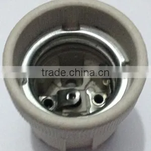CE VDE RoHS Porcelain Ceramic F519 Lamp Holder Screw Type thumbnail-2