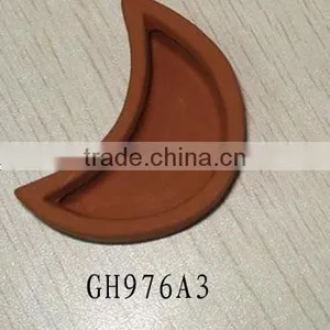 Hot Sale Mini Moon Shape Terracotta Candle Holder thumbnail-1