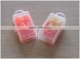 Oft Silicone Corded Ear Plugs Reusable Hearing Protection Noise Reduction Earplugs Protective thumbnail-1