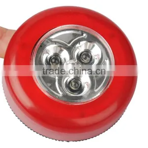 Stick Click LED Self Adhesive Light Battery Operated Push On Off Lights thumbnail-2