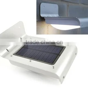 16 LED SOLAR POWER RECHARGEABLE PIR MOTION OUTDOOR SECURITY WALL LIGHT , GARDEN SENSOR LIGHT, MOTION SENSOR SECURITY LAMP thumbnail-1