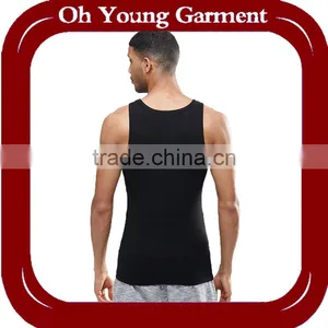 Wholesale Superman Black 95% Cotton 5% Spandex Tank Top Gym thumbnail-2