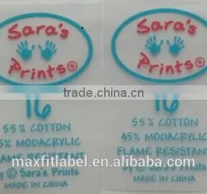Good Washable Label Transfer for Kid's Clothing thumbnail-5