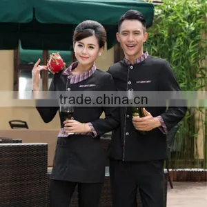 High Quality Poly Cotton Chef Cook Wear Durable Chef Uniform Jacket Shirt thumbnail-4