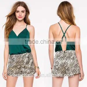 Summer New Style Women Trendy Golden Rose Dance Shorts thumbnail-6
