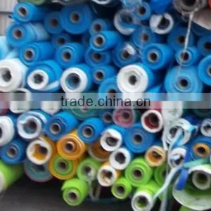 Pvc Coated Fabric Tarpaulin Stock Lots For Tent and Truck Cover thumbnail-1