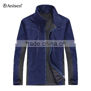 Custom Design Oem Factory Polar Fleece Men Fleece Jacket thumbnail-1