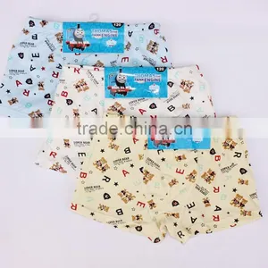 Wholesale Kids Underwear Lovely Cartoon Comfortable Sport Cotton Panties for Boys Color Mix thumbnail-1