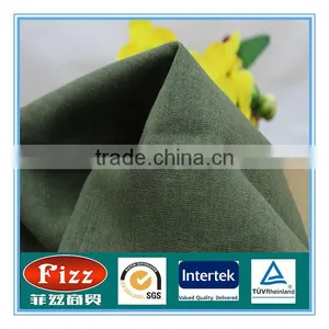 Hot Sale Army Green 100% Cotton Dyed Colored Canvas Fabric for Canvas Shoes thumbnail-1