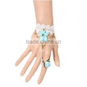 American Export Handcraft Lace Set Jewelry Bride Dancing Party Bracelet Set Wholesale thumbnail-1
