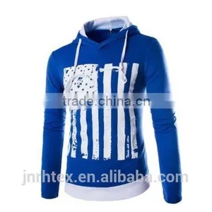 Hot Mens Long Sleeve Custom Print Couple Lover Hooded Sweatshirt thumbnail-6