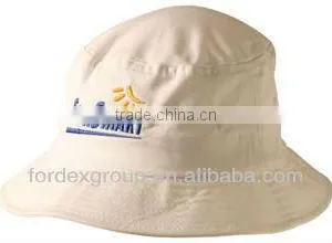 Kids Bucket Brushed Cotton Twill Hat thumbnail-1