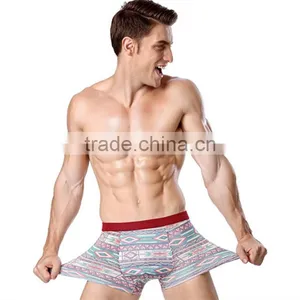 [Asian Size, Not European/American Size] Size XL~3XL Sexy Cotton Boxers One Color Men Boxer Breathable Men Underwear thumbnail-5