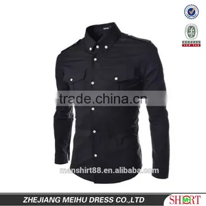 Button Down Uniform Multiple Color Men Shirts thumbnail-4