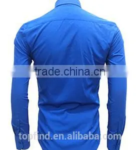 Slim Fit Shirt Cotton Shirt for Men Factory Custom Men Shirt thumbnail-2